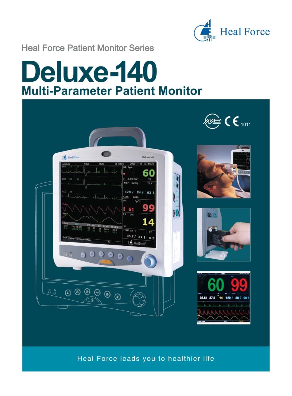 مانیتور HEAL FORCE مدل DELUXE 140
